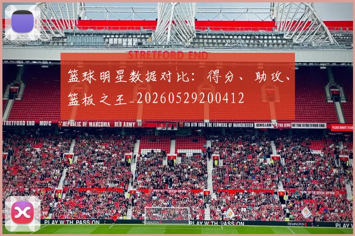 篮球明星数据对比：得分、助攻、篮板之王_20260529200412